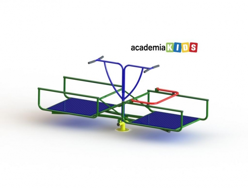 GANGORRA INCLUSIVA PARA CADEIRANTE DUPLA  SUPREME
