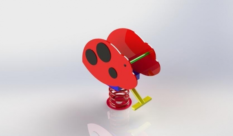 BRINQUEDO SOBRE MOLA JOANINHA
