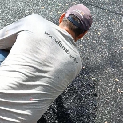 PISO MONOLÍTICO 40mm PRETO