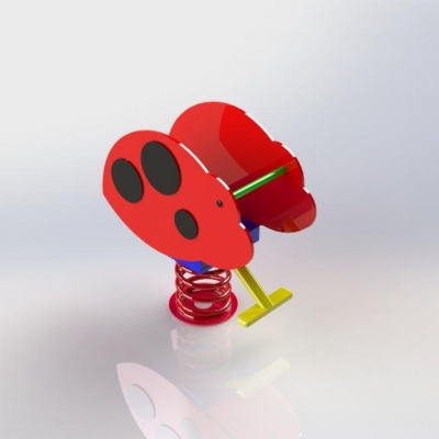 BRINQUEDO SOBRE MOLA JOANINHA